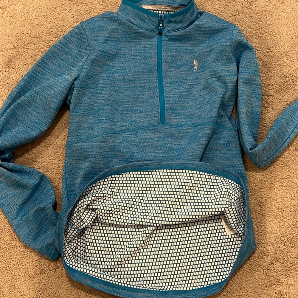 Nike Golf Dri-fit 1/2 Zip Pullover - Picture 8 of 9